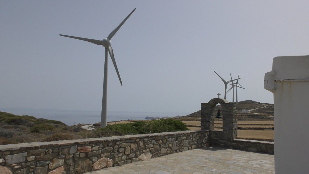 Agios Ioannis und die Windmühlen